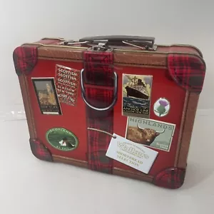 Walkers Scotland Shortbread Collection Scatola pranzo biscotti metallo latta musei da viaggio - Foto 1 di 4
