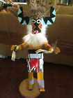 Vintage Kachina  Broad Face Signed By Artisan  BYE WILLIE   12”    CA