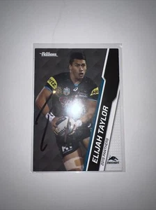 Elijah Taylor Signed 2015 Traders NRL card Penrith Panthers - Picture 1 of 1