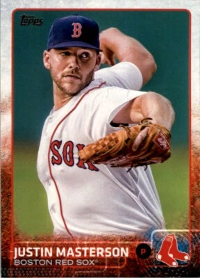 2015 Topps MLB Justin Masterson #433 - Image 1 of 2