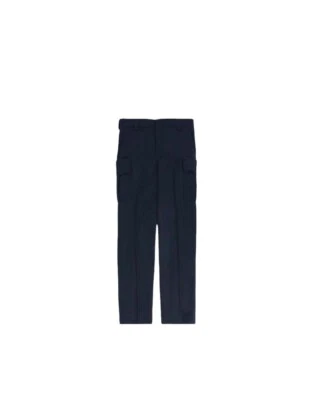 NWT Blauer Style 8655 side pocket polyester trousers Dark Navy Un-hemmed P4526 - Image 1 of 4