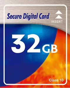 32GB SDHC Class 10 High Speed Tarjeta de Memoria para Cámara Canon EOS 750D - Imagen 1 de 2