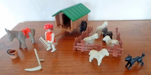 PLAYMOBIL Set Wagen, Schäfer, Schafe, Hütehund, Esel und Zaun - Bild 1 von 4