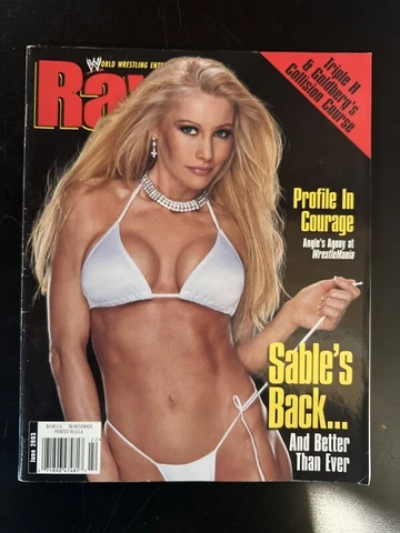 WWE Magazine June 2003 Sable Cover and Poster Cover
