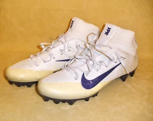 Mens Nike White Flyweave VPR with Purple Insignia & Sole - Size 12 - Unworn - Picture 1 of 8