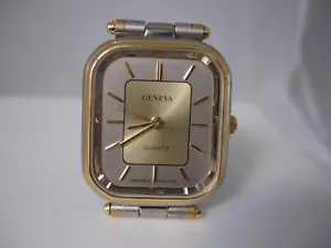 Set dos relojes mujer. Geneva / Geneve. Acero y metal dorado. Cuarzo. Armis 1980 - Imagen 1 de 11