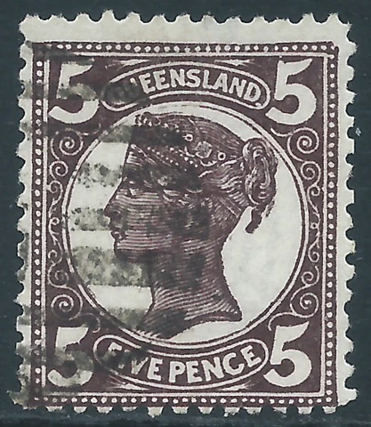 Queensland, Sc #119, 5d Used Cover