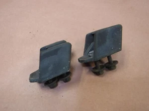 Jeep Wrangler TJ 97-06 Lower Hood Latch Bases Factory OEM Free Shipping - Picture 1 of 2