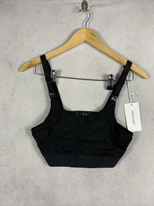 MOMCOZY Bra Hands Free Pumping Nursing Maternity Wire Free Black Small NWT - Picture 1 of 6
