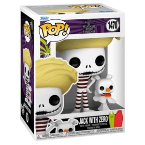 Figura POP Disney Pesadilla Antes de Navidad Jack with Zero - Imagen 1 de 2