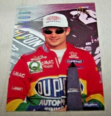1997 SkyBox NASCAR Profile Jeff Gordon #7 Base Card HOF Rare - Image 1 of 2