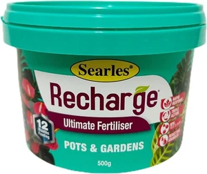 Searles Recharge Pots and Gardens Ultimate Fertiliser 500 g - Picture 1 of 7
