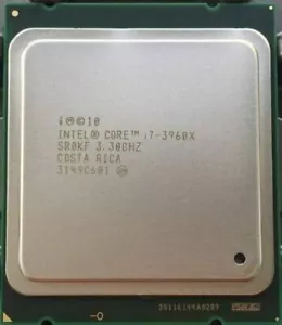 Intel Core i7-3960X 3.3GHz 6 Core 15MB 130W LGA2011 CPU Processor - Picture 1 of 1