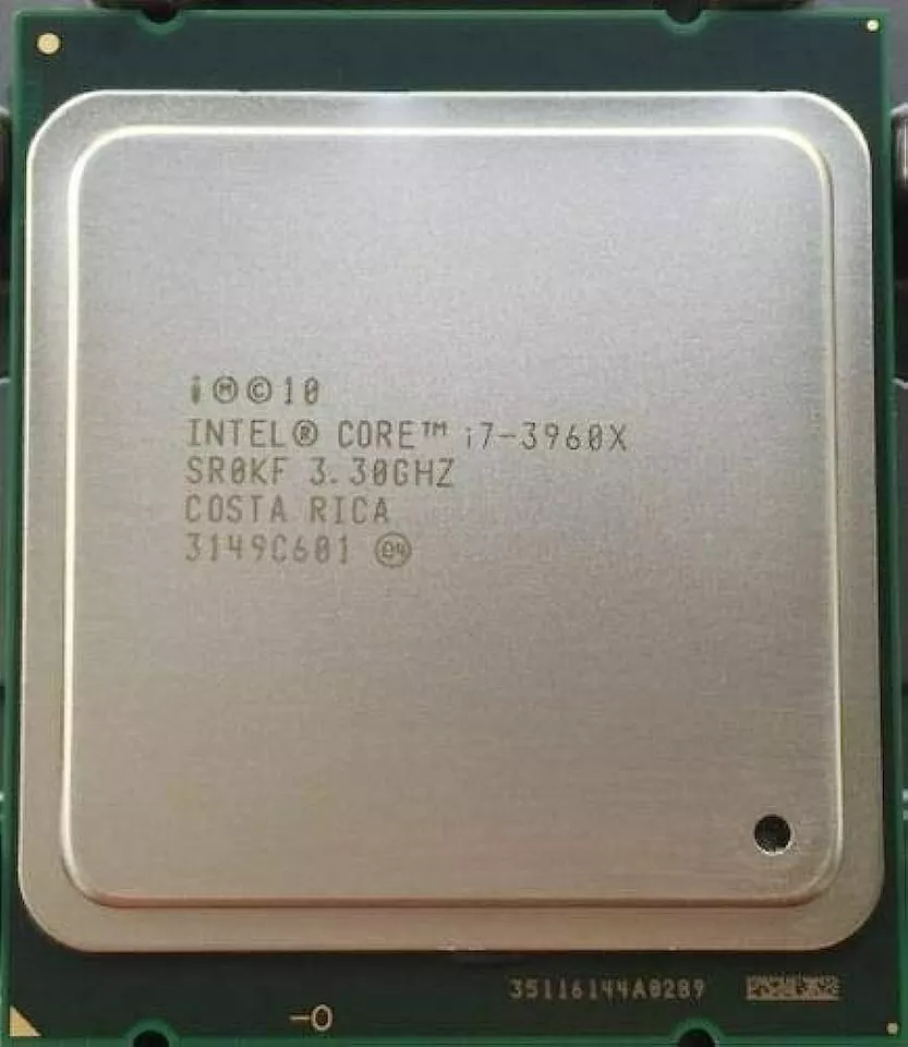 Intel Core i7-3960X 3.3GHz 6 Core 15MB 130W LGA2011 CPU Processor - Image 1 of 1