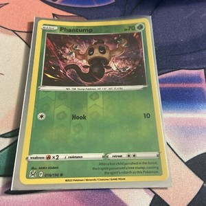 Phantump Reverse Holo #016/196 2022 Sword & Shield Lost Origin Pokemon Card