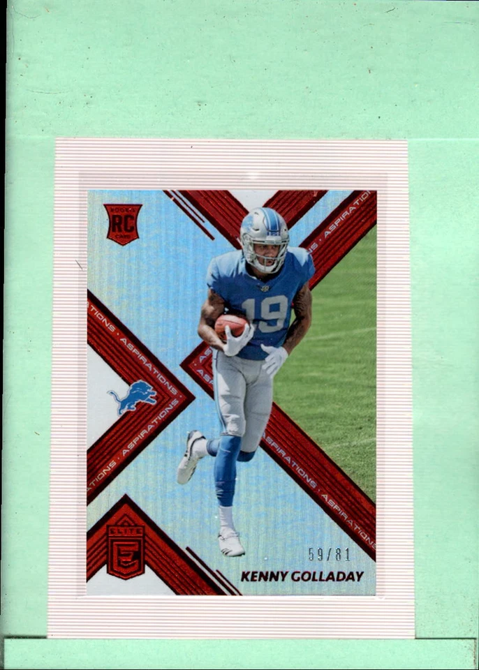 2017 Panini Elite Red #193 Kenny Golladay MINT SER/149 Lions ID:46742 - Image 1 of 1