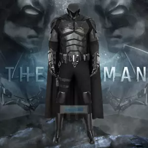 Herrenkostüme 2022 Bruce Wayne The Batman Halloween Outfit Suit Cosplay Kostüme - Bild 1 von 11