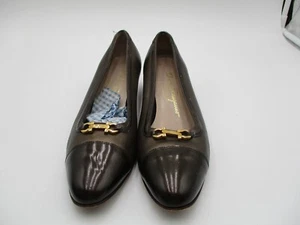 Salvatore Ferragamo Heels Schuhe Slip On Damen Größe 7.5 - Bild 1 von 9