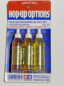 Tamiya 53443 Silicone Damper Oil SOFT Set Hop Up Options  1/10 NIP - Picture 1 of 8