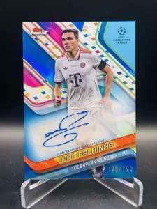 2024-25 Topps Finest - Joao Palhinha /150 - Blue Refractor Auto FC Bayern #BA-JP - Bild 1 von 2