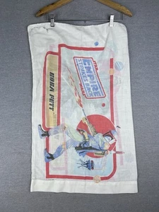 Star Wars Pillow Case Empire Strikes Back Vintage 1980 Boba Fett Darth Vader - Picture 1 of 5