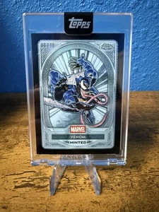 2025 Marvel Mint VENOM Black Refractor Encased Card  /10 - Picture 1 of 10