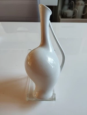 Rosenthal Vase weiß, Schwangere Luise, 17,5 cm - Bild 1 von 4