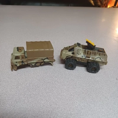 Camión de Carga Ejército Camuflado Schaper Stomper 4X4 De Colección Dos Carrocerías - No Funciona Foto 1 de 4