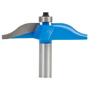 Router Bits Milling Cutter YG6X 12mm Shank 45# Steel Round Over Rail&Stile - Picture 1 of 12