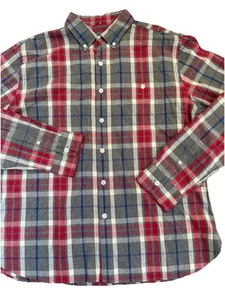 Todd Snyder Long Sleeve Button Down Plaid Shirt Mens XL - Picture 1 of 6