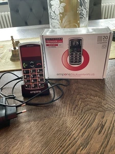 Emporia Talk Comfort Plus, mit Ladestation, SOS Taste Schwarz - Bild 1 von 3