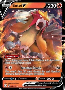Pokemon Karte Brilliant Stars Entei V 022/172 Ultra Rare Holo - Bild 1 von 1