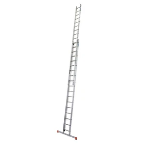 KRAUSE Schiebeleiter MONTO Robilo silber 36 Sprossen, H: 520,0 cm - Bild 1 von 4
