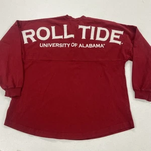 Alabama Roll Tide purpurrot Langarm T-Shirt vorne hinten Big Al Large Spirit - Bild 1 von 6