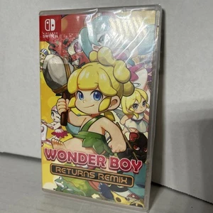 Wonder Boy Returns Remix (PAL Nintendo Switch, 2022) New Sealed Strictly Limited - Picture 1 of 4