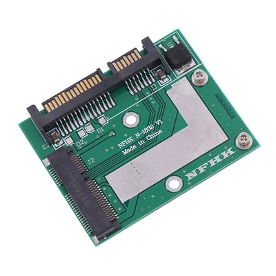 mSATA SSD to 2.5'' SATA 6.0gps adapter converter card module board mini pcie`$g - Bild 1 von 4