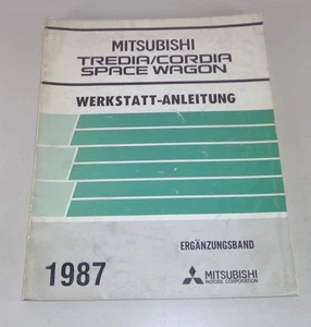 Manual De Taller Mitsubishi Tredia / Cordia / Space Wagon Año De Modelo 1987 - Imagen 1 de 1
