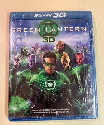 New Old Stock - Green Lantern 3D 2D Blu-ray, Ryan Reynolds, Bonus - Image 1 of 4
