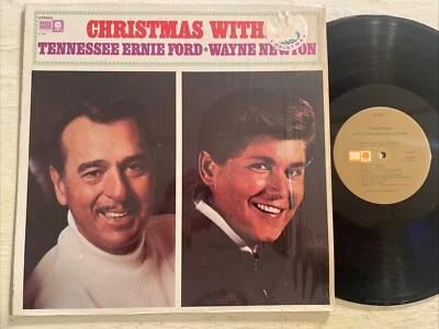 Christmas With Tennessee Ernie Ford / Wayne Newton LP Capitol Shrink EX!!!! - Image 1 of 4