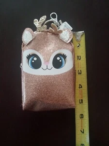 Llavero Mini Diario Claire Deer. Monedero mochila clip reno - Imagen 1 de 3