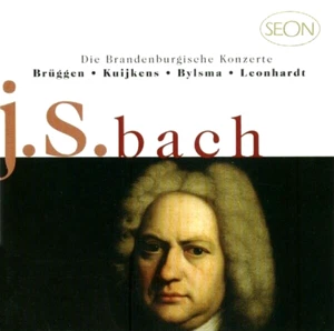 Bach The Brandenburg Concertos BRÜGGEN KUIJKEN LEONHARDT Sony Music Seon 2 CD NM - Picture 1 of 1