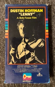 Lenny - Dustin Hoffman Valerie Perrine Bob Fosse (VHS - 1974) B/W - Picture 1 of 3