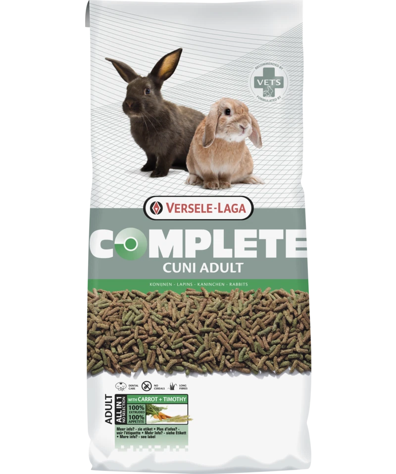 Versele-Laga Complete Cuni Adult Futter für Kaninchen - 8kg