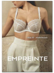 EMPREINTE Lingerie LOOKBOOK CATALOG Spring Summer 2022 SEXY WOMAN IN BRA PANTIES - Foto 1 di 9