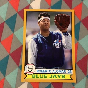 ROBERTO ALOMAR #112 - 5x7 gold 09/10 made - Blue Jays 2016 Topps Archives 1979 - Picture 1 of 2