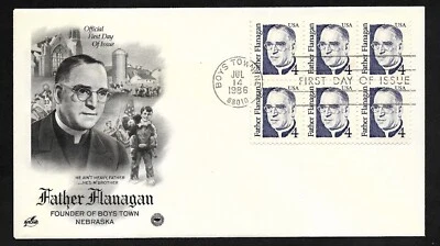 #2171 4c Father Flanagan-Founder of Boys Town- ArtCraft/PCS FDCB6 - Image 1 of 2