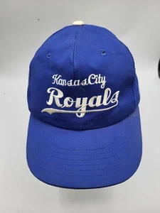 Vintage 1990s Kansas City Royals MLB Snapback Hat Cap Script Spellout Rare - Picture 1 of 4