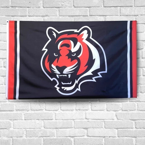 Cincinnati Bengals 3x5ft Flag NFL Banner Super Bowl Team LVI Bound AFC Champions Cover