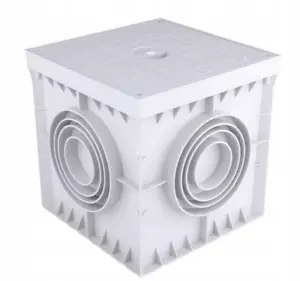 Cable chamber with a cover 200x200 ECPOZ.20 - Picture 1 of 6