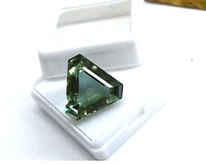 8-10 CT Natural Alexandrite Certificate Loose Gemstone Trillion Shape. - Picture 1 of 6